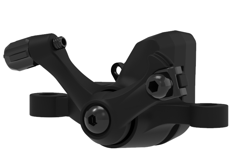 Break caliper black